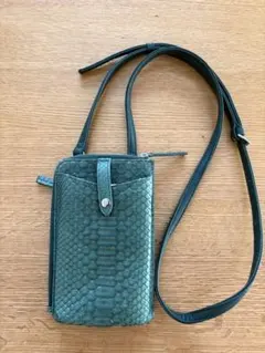 希少】CASPIEL カスピエル CATS レザーショルダーバッグスペイン製 