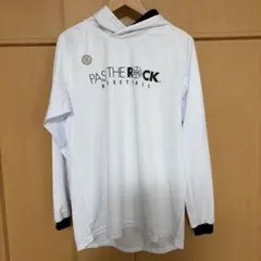 PASS THE ROCK バスケットボールフード付きロングスリーブTシャツ　Mのサムネイル