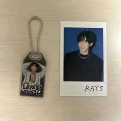 SnowMan チェキ風フォトカード+おまもりキーホルダー 目黒蓮ver