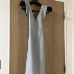 RayCassinロングワンピース グレー Fサイズ