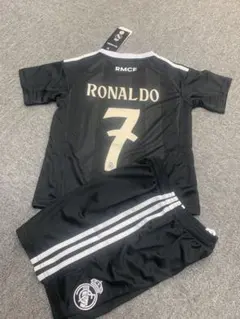 150cmレアル・マドリード新モデル　ロナウド子供サッカーユニフォームセット