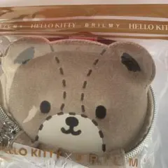 HELLO KITTY x BRILMY ベロアポーチ　タイニーチャム