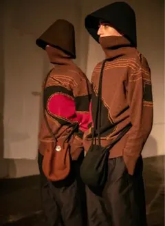 Omar Afridi 19aw amp bag ブラウンのサムネイル