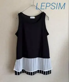LEPSIM　ノースリーブチェック　size Mのサムネイル