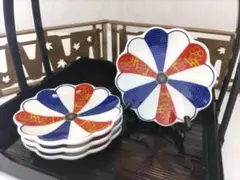 豆皿 4枚 小皿 食器 和風 レトロ 日本 皿 節句 縁起物 行事 おもてなし