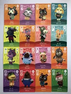 どうぶつの森 amiiboカード 16枚バラ売り⑤