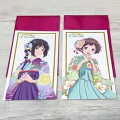 映画 響け！ユーフォニアム 最終楽章 後編 2週目入場者特典 高坂麗奈 針谷佳穂