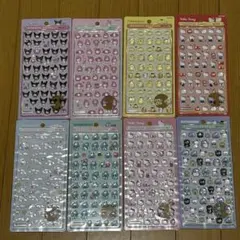 【正規品】ボンボンドロップシール　サンリオmini コンプリート　8点セット