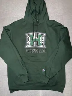 Champion ハワイ大学 パーカー Lサイズ アメフト レア - メルカリ