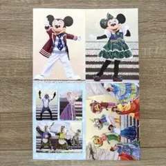【ディズニーファン付録】東京ディズニーランド ポストカード 4枚セット