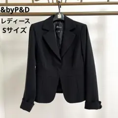 アンドバイピンキーアンドダイアン　テーラードジャケット　黒　&byP&D