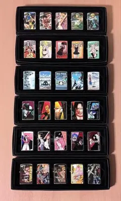 アニメワンピースライターコレクションケース ワンピース ライターコレクションケース オイルライター Zippo