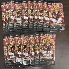 新品未開封未サーチ品　ドラゴンボールスーパーカードゲーム FB11 17パック