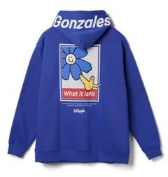 Gonzales What it iSnT パーカー 青