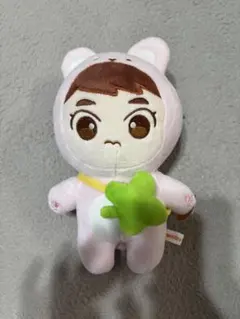EXO シウミン 猫耳付きぬいぐるみ 約23センチ - メルカリ
