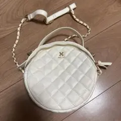 NICECLAUPキルティングショルダーバッグ