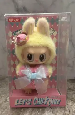 ラブブ　LABUBU Let's Checkmate ぬいぐるみペンダント