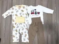 ベビー キッズ パジャマセット トムとジェリー 2枚セット 男の子 女の子