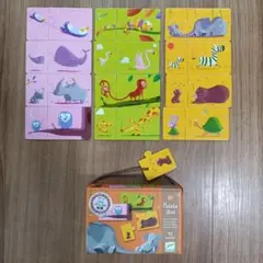 ジェコ　知育　フランス　パズルデュオ
