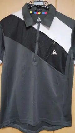 メンズポロシャツ le coq sportif サイズLL ロードサイクルシャツ