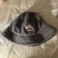 JAWS フワフワバケットハット グレー
