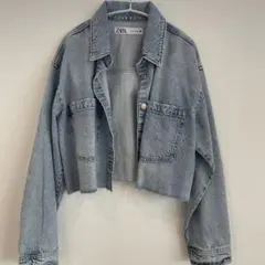 新品 ZARA デニムジャケット Gジャン