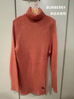 BURBERRY ブルーレーベル ピンク タートルネック