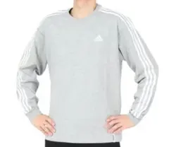adidas アディダス エッセンシャルズ プラス スリーストライプス 長袖