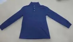 OLD NAVY120cm ボタン付きハイネック 長袖カットソー