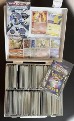 【大容量】BWなど古いポケモンカードのみ1000枚以上、デッキなどケース付のサムネイル