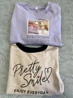 かわいい薄手トレーナーセット