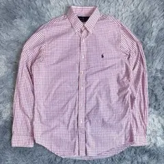 RALPH LAUREN ラルフローレン ボタンダウンシャツ ギンガムチェックL