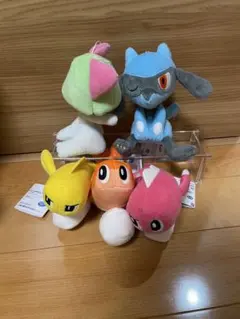 ポケモン ぬいぐるみ セット　シャリタツ　ラルトス　リオル