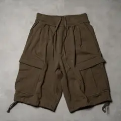 Maison Kinema『Sweat cargo short pants』