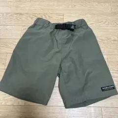 カーキ オリーブ ハーフパンツ　130cm