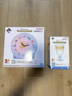 未開封】一番くじ ポケモン 30周年 A賞 アクリル時計 - メルカリ
