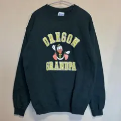 GILDAN ギルダン　カレッジスウェット　オレゴン　Y2K アメカジ S