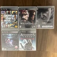 PS3 ゲームソフト 5本セット