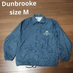 古着 Dunbrooke ナイロンコーチジャケット ネイビー