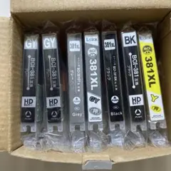 캐논 용 호환 잉크 BCI-381XL 7개 세트