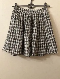 dazzlin LIZLISA 姫カジ 姫系 ロリータ ツイード ミニスカート