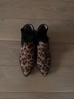 PrettyBallerinasサイドゴアブーツ ヘアカーフ37Hサイズ