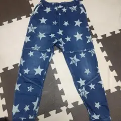 セブンブリッジ星柄デニムロングパンツ