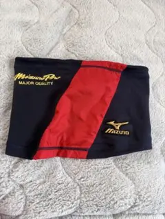 Mizuno ネックウォーマー ネイビー/レッド