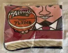 越谷ALPHAS バスケットボール フリースブランケット