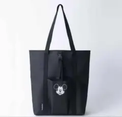 【新品未使用】オトナミューズ付録　ミッキーマウス　防滴ポケット付きトートバッグ