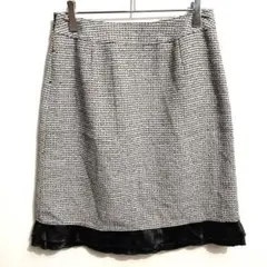 ツイードスカート スカート ひざ丈 レディース ボトムス エレガント