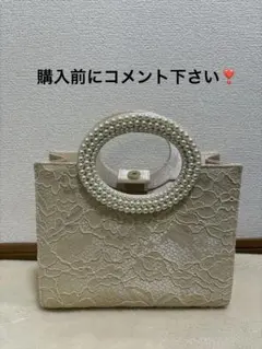 LACELADIES 2wayパーティーバッグ