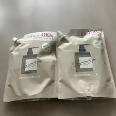 cocone クレイクリームシャンプー 詰め替え用 400g 2個セット