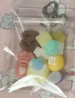 スクイーズ詰め込みキーホルダー